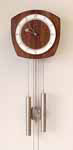 Art Deco 2 Weight Wall Clock